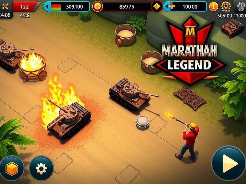Maratha Tank Legend gameplay mechanics illustration